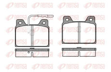 Sada brzdových destiček, kotoučová brzda KAWE 0068 02