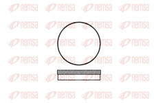 Sada brzdových destiček, kotoučová brzda KAWE 0070 00