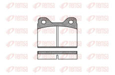 Sada brzdových destiček, kotoučová brzda KAWE 0073 00