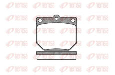 Sada brzdových destiček, kotoučová brzda KAWE 0077 20