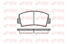 Sada brzdových destiček, kotoučová brzda KAWE 0078 00