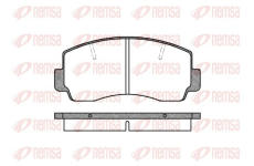 Sada brzdových destiček, kotoučová brzda KAWE 0094 20