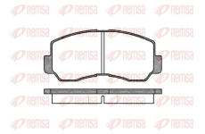 Sada brzdových destiček, kotoučová brzda KAWE 0094 40