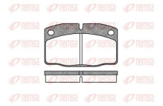 Sada brzdových destiček, kotoučová brzda KAWE 0101 00