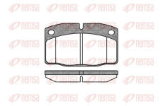 Sada brzdových destiček, kotoučová brzda KAWE 0101 20