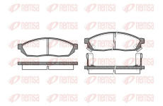 Sada brzdových destiček, kotoučová brzda KAWE 0111 02