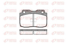 Sada brzdových destiček, kotoučová brzda KAWE 0114 00