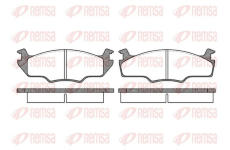 Sada brzdových destiček, kotoučová brzda KAWE 0121 10