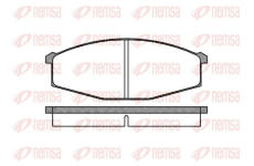 Sada brzdových destiček, kotoučová brzda KAWE 0129 00