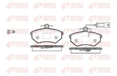 Sada brzdových destiček, kotoučová brzda KAWE 0134 42