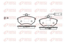 Sada brzdových destiček, kotoučová brzda KAWE 0134 52