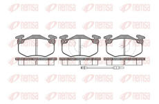 Sada brzdových destiček, kotoučová brzda KAWE 0144 02