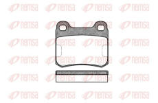 Sada brzdových destiček, kotoučová brzda KAWE 0157 00