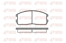 Sada brzdových destiček, kotoučová brzda KAWE 0175 00