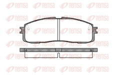 Sada brzdových destiček, kotoučová brzda KAWE 0199 10