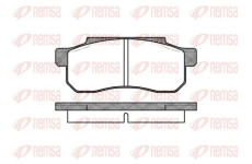 Sada brzdových destiček, kotoučová brzda KAWE 0203 10