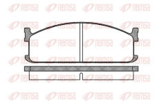 Sada brzdových destiček, kotoučová brzda KAWE 0204 00