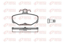 Sada brzdových destiček, kotoučová brzda KAWE 0205 00