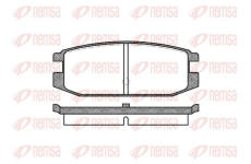 Sada brzdových destiček, kotoučová brzda KAWE 0217 00