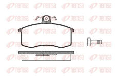 Sada brzdových destiček, kotoučová brzda KAWE 0221 00