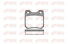 Sada brzdových destiček, kotoučová brzda KAWE 0239 10