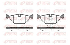 Sada brzdových destiček, kotoučová brzda KAWE 0265 00