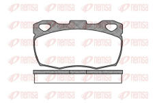 Sada brzdových destiček, kotoučová brzda KAWE 0266 00