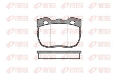 Sada brzdových destiček, kotoučová brzda KAWE 0267 00