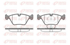 Sada brzdových destiček, kotoučová brzda KAWE 0270 00