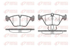 Sada brzdových destiček, kotoučová brzda KAWE 0270 15