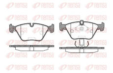Sada brzdových destiček, kotoučová brzda KAWE 0270 25