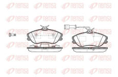 Sada brzdových destiček, kotoučová brzda KAWE 0276 22