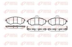 Sada brzdových destiček, kotoučová brzda KAWE 0318 92