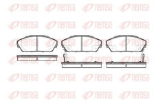 Sada brzdových destiček, kotoučová brzda KAWE 0323 02