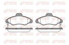 Sada brzdových destiček, kotoučová brzda KAWE 0331 04