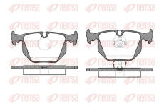 Sada brzdových destiček, kotoučová brzda KAWE 0381 00