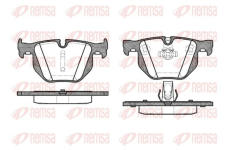 Sada brzdových destiček, kotoučová brzda KAWE 0381 60