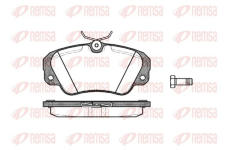 Sada brzdových destiček, kotoučová brzda KAWE 0382 00