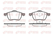 Sada brzdových destiček, kotoučová brzda KAWE 0390 00