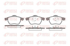 Sada brzdových destiček, kotoučová brzda KAWE 0390 50