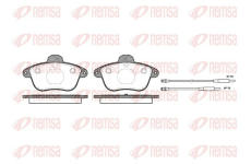 Sada brzdových destiček, kotoučová brzda KAWE 0401 14