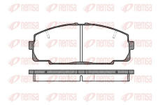 Sada brzdových destiček, kotoučová brzda KAWE 0421 20