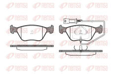 Sada brzdových destiček, kotoučová brzda KAWE 0437 02