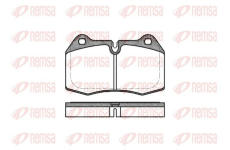 Sada brzdových destiček, kotoučová brzda KAWE 0441 00