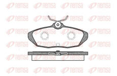 Sada brzdových destiček, kotoučová brzda KAWE 0451 00