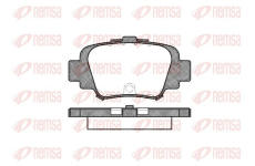 Sada brzdových destiček, kotoučová brzda KAWE 0499 00
