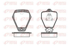 Sada brzdových destiček, kotoučová brzda KAWE 0508 10