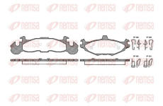 Sada brzdových destiček, kotoučová brzda KAWE 0519 00