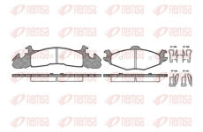 Sada brzdových destiček, kotoučová brzda KAWE 0524 00