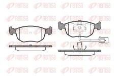 Sada brzdových destiček, kotoučová brzda KAWE 0575 02